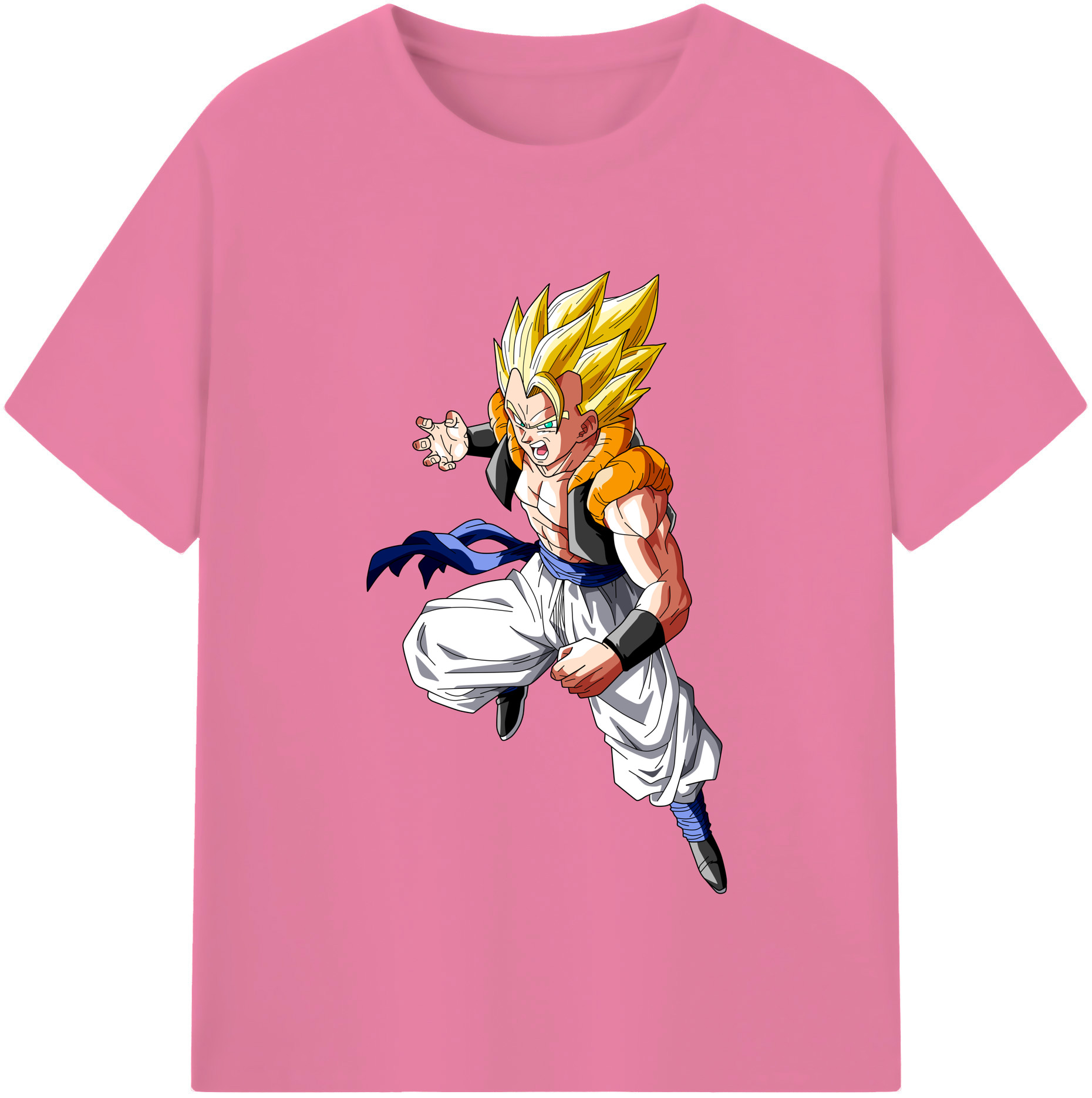（画像用） ドラゴンボール ベジータ四世（Bejīta Yonsei）DRAGON BALL Vegeta IV 綿100％半袖Tシャツ（フロントプリント）